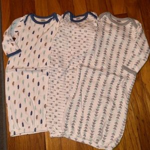 Baby boys 0-6 months sleep gowns